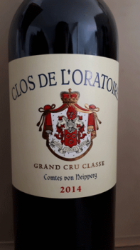 Clos de L'Oratoire 2014